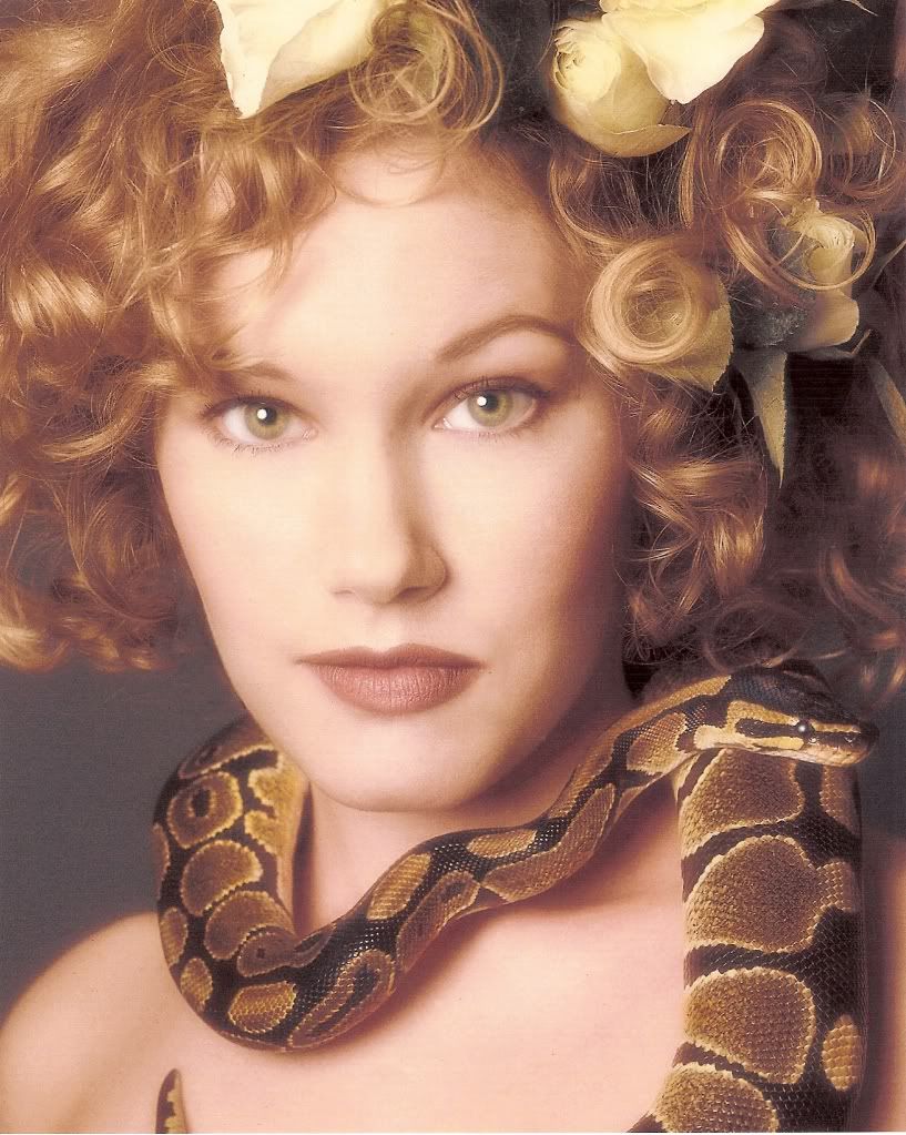 Girl with Snake Pictures, Images and Photos