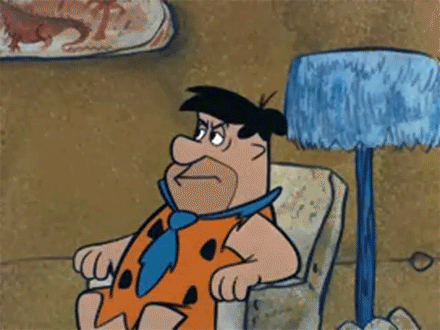 Fred Flintstone  photo: BORED FRED BORED-FRED.gif