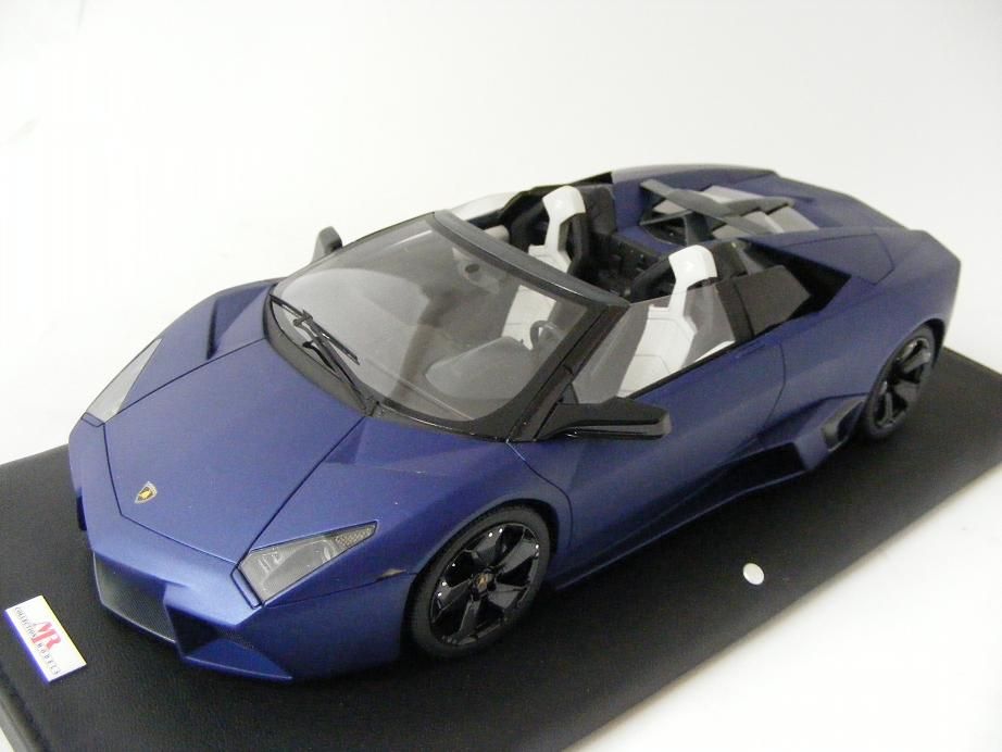 1 18 MR Lamborghini Reventon Spider Caelum Matt Blue eBay