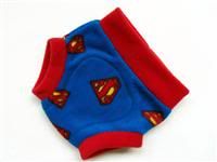 Medium Superman Fleece Soaker