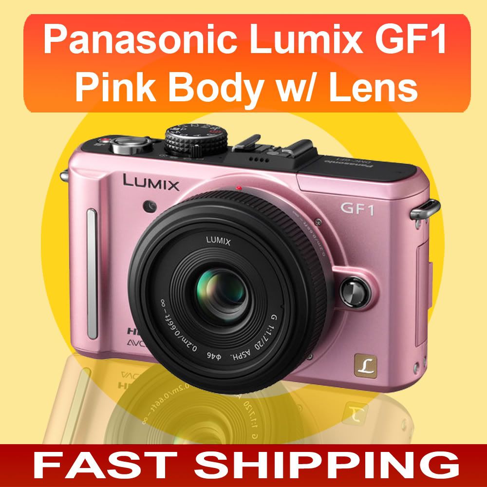 Panasonic Lumix GF1 Pink