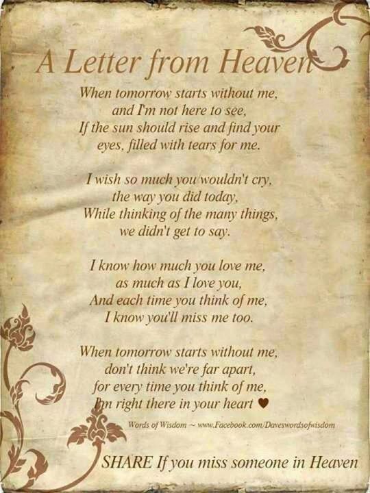 A Letter From Heaven