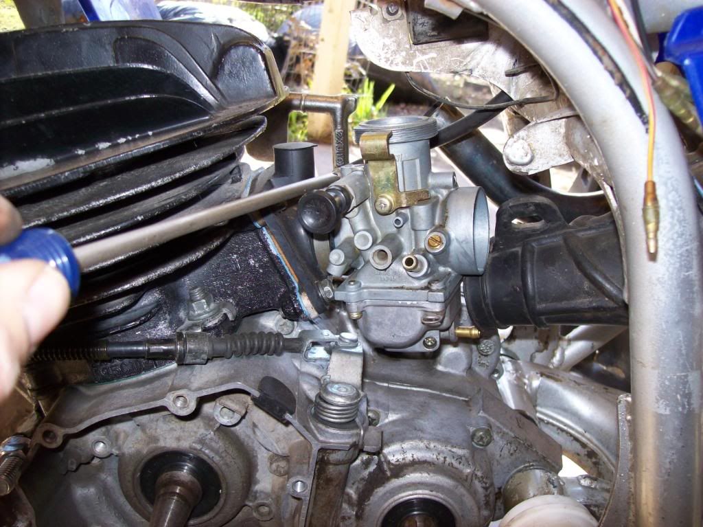 Aftermarket Carburetor Cap and Idle Screw Install