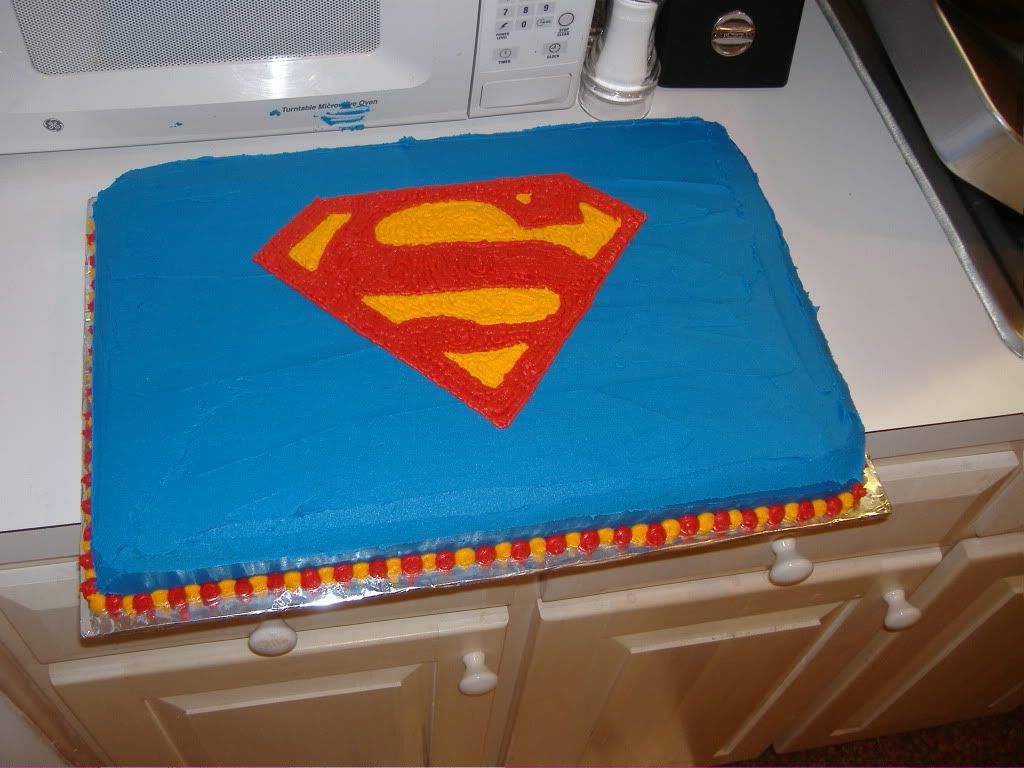 Superman Cake Photos