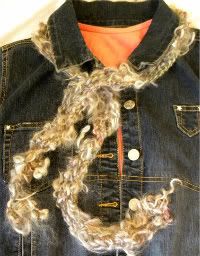 A Curly Scarflet To Add Warmth To Your Nest
