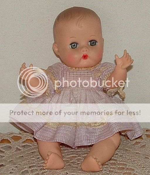 Vintage 1950s Original Vogue Baby Ginnette Drinks Wets Squeaks Ginny's Sister
