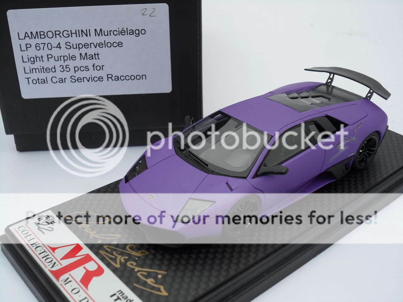 43 MR Lamborghini Murcielago SV670 Matt Purple  