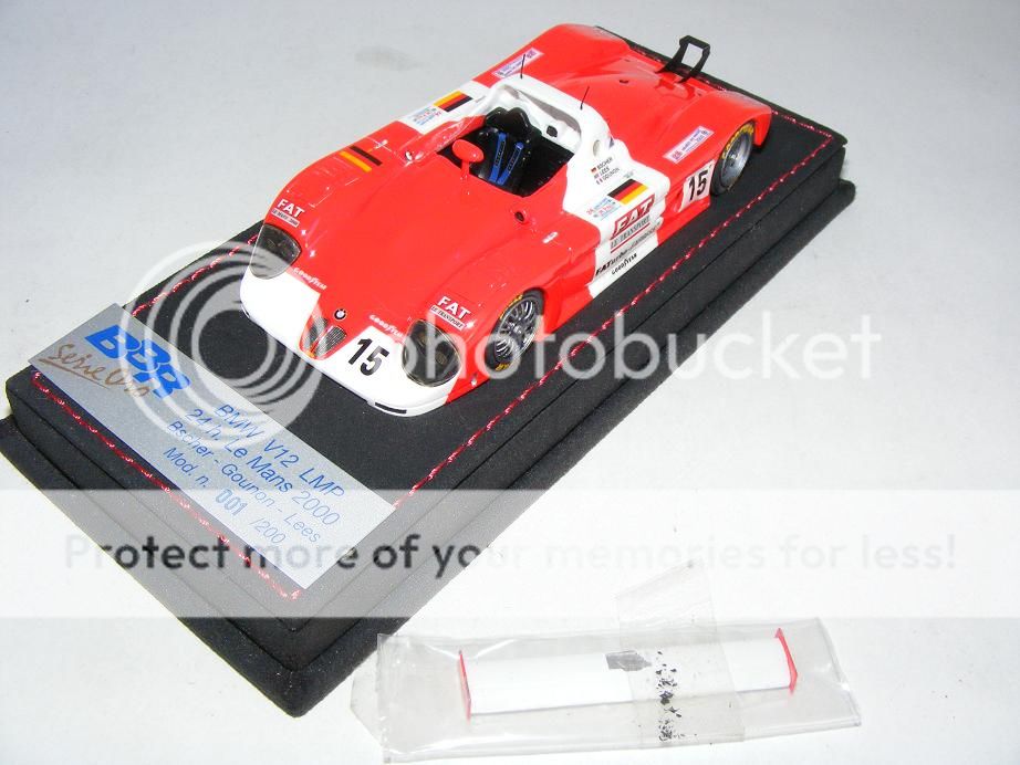 43 BBR BMW V12 LMP 24 H of LeMans 2000 Marlboro Model #01/200  