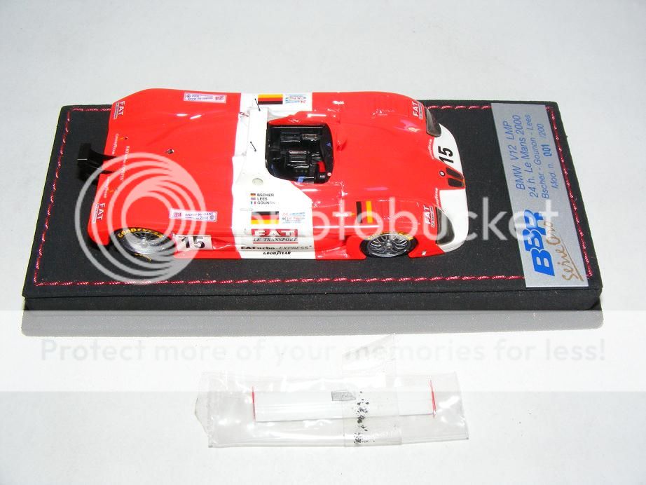 43 BBR BMW V12 LMP 24 H of LeMans 2000 Marlboro Model #01/200  