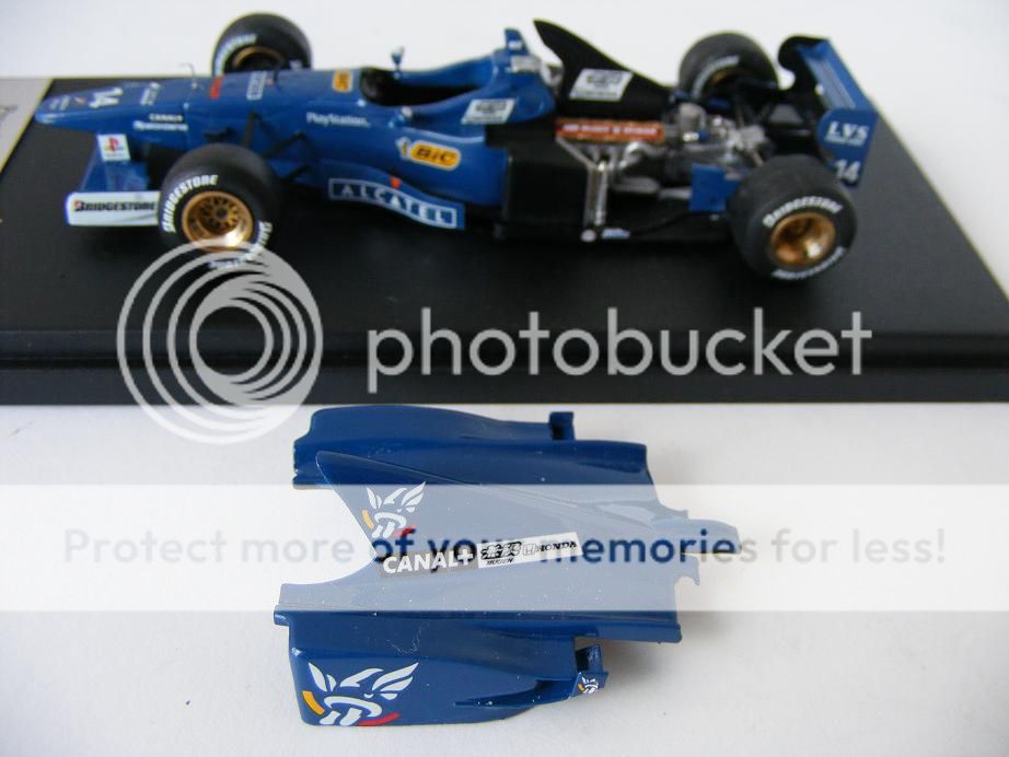 43 Tameo F1 Prost AP01 Italian G.P. 1997 J.Trulli BBR  