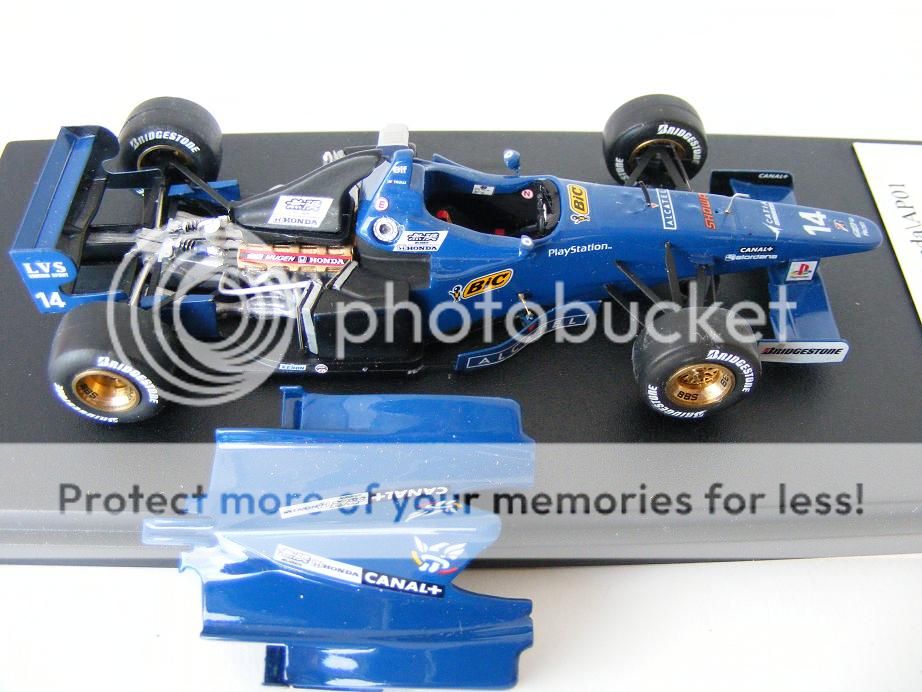 43 Tameo F1 Prost AP01 Italian G.P. 1997 J.Trulli BBR  