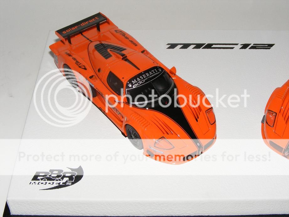 43 BBR Maserati MC 12 Corsa 2 Car set on Schedoni  