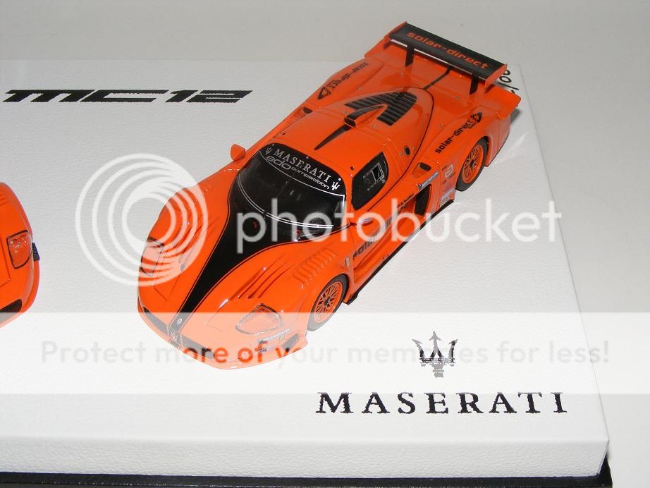 43 BBR Maserati MC 12 Corsa 2 Car set on Schedoni  