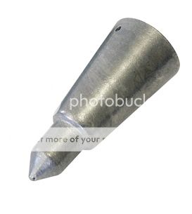 ALPINE SPIKE FERRULE FOR WALKING / HIKING STICKS 22-24 mm COUNTRY SPIKE ...